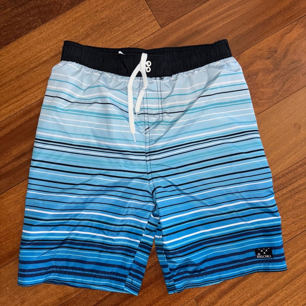 Big Chill Boys Swim Shorts Sz 10-12